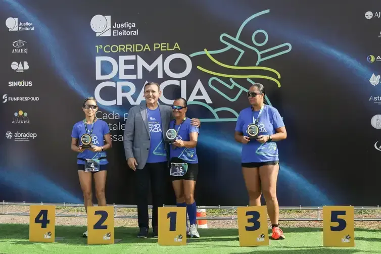 1ª Corrida pela democracia - Justiça Eleitoral - 09.08.2026
Foto:Jamile Ferraris/TSE