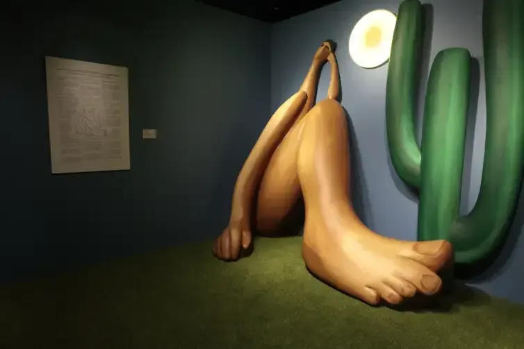 São Paulo (SP), 14/08/2026 - Exposição que celebra 140 anos do nascimento de Tarsila do Amaral.Com cerca de 40 obras projetadas em 360 graus, “O Brasil de Tarsila” inaugura o Nubank Arte Lab, novo espaço de arte imersiva no Conjunto Nacional em São Paulo. Fotos: Paulo Pinto/Agencia Brasil