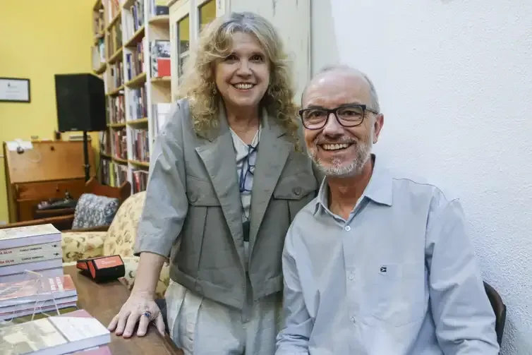 São Paulo(SP)- 30/09/2026. Lançamento do livro “Repressão Sociedade Anônima” de Eduardo Reina e Maria Angélica Ferrasoli.
Foto: Paulo Pinto/Agência Brasil