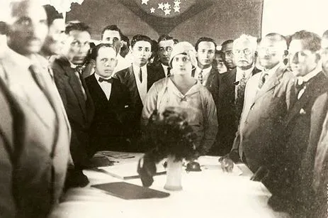 Brasília - DF - 30/07/2026 - Conquista do voto feminino no Brasil resistiu à misoginia histórica. (Em 1928, antes mesmo de as brasileiras poderem votar, Alzira Soriano foi eleita prefeita da cidade de Lajes (RN). Foto: Acervo Arquivo Nacional