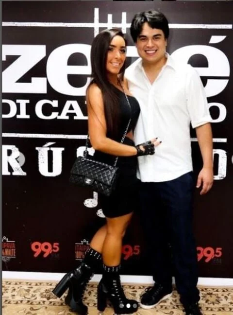 Amabylle, que é noiva de Igor Camargo, filho do cantor, acusou Graciele Lacerda de criar um perfil falso na rede para falar mal de familiares. Reprodução: Flipar