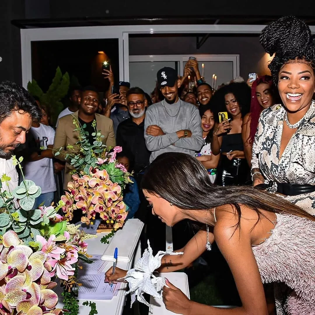 Ludmilla e Brunna Gonçalves oficializaram a relação em 2019 Reprodução/Instagram