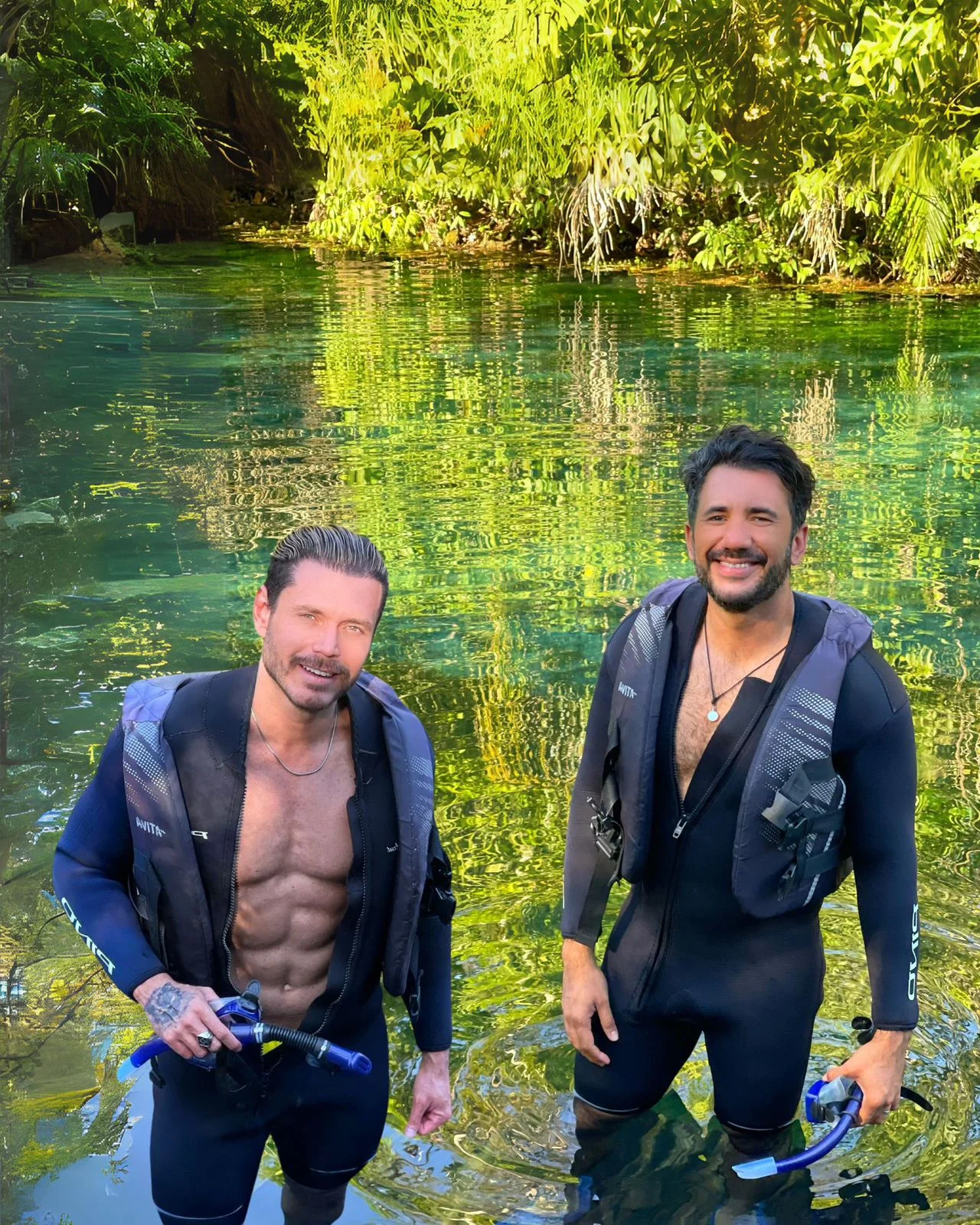 Franklin David e Vitor Vianna, da coluna Aventureiros Arquivo pessoal