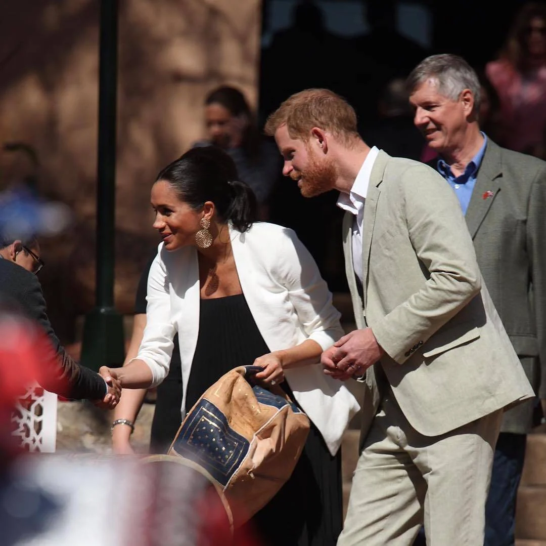 Meghan Markle e Príncipe Harry visitam o Marrocos, no Norte da África Reprodução / Instagram