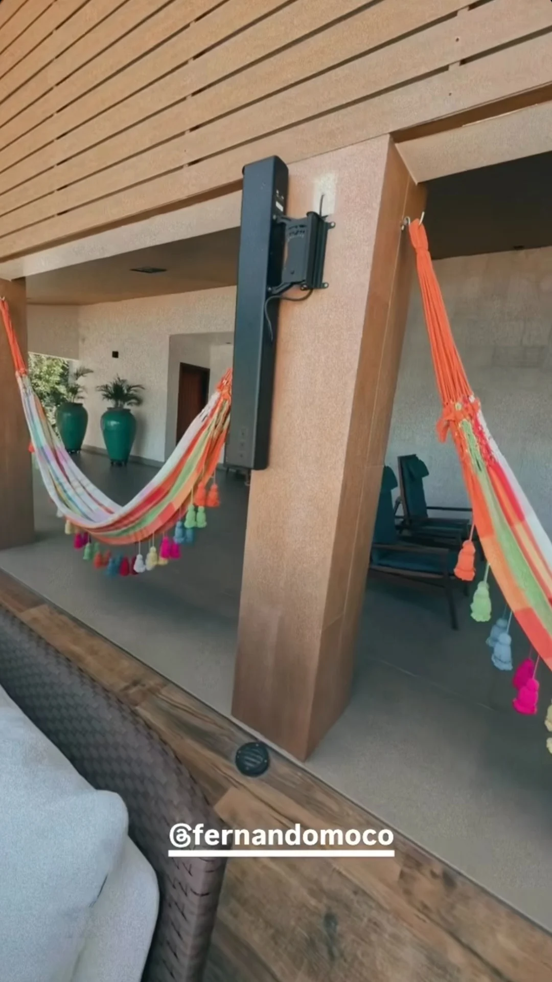 Maiara exibe casa do cunhado, Fernando Mocó Reprodução/Instagram