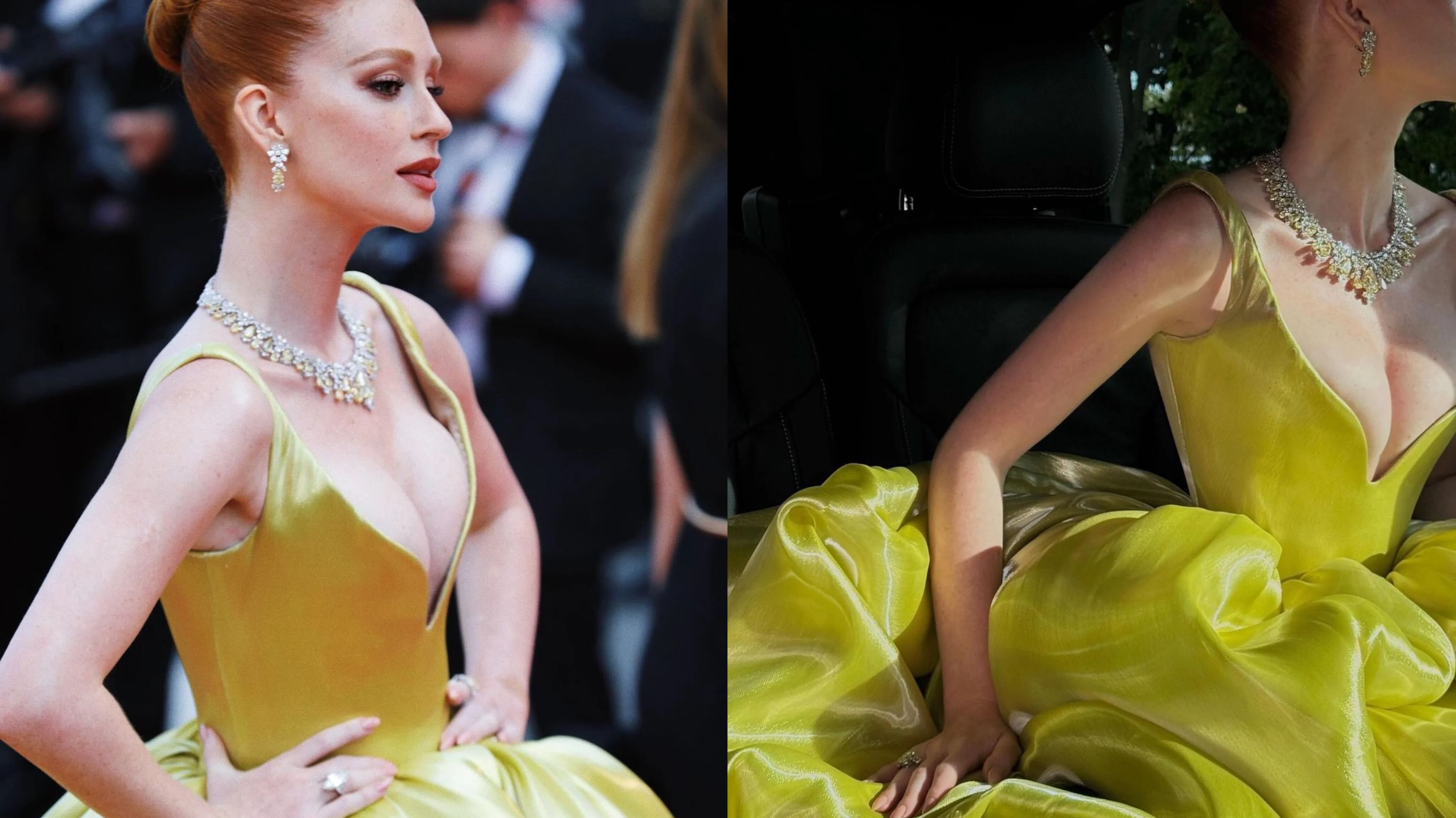 Marina Ruy Barbosa ostenta joias de luxo com vestido longo Reprodução Instagram - 23.5.2024