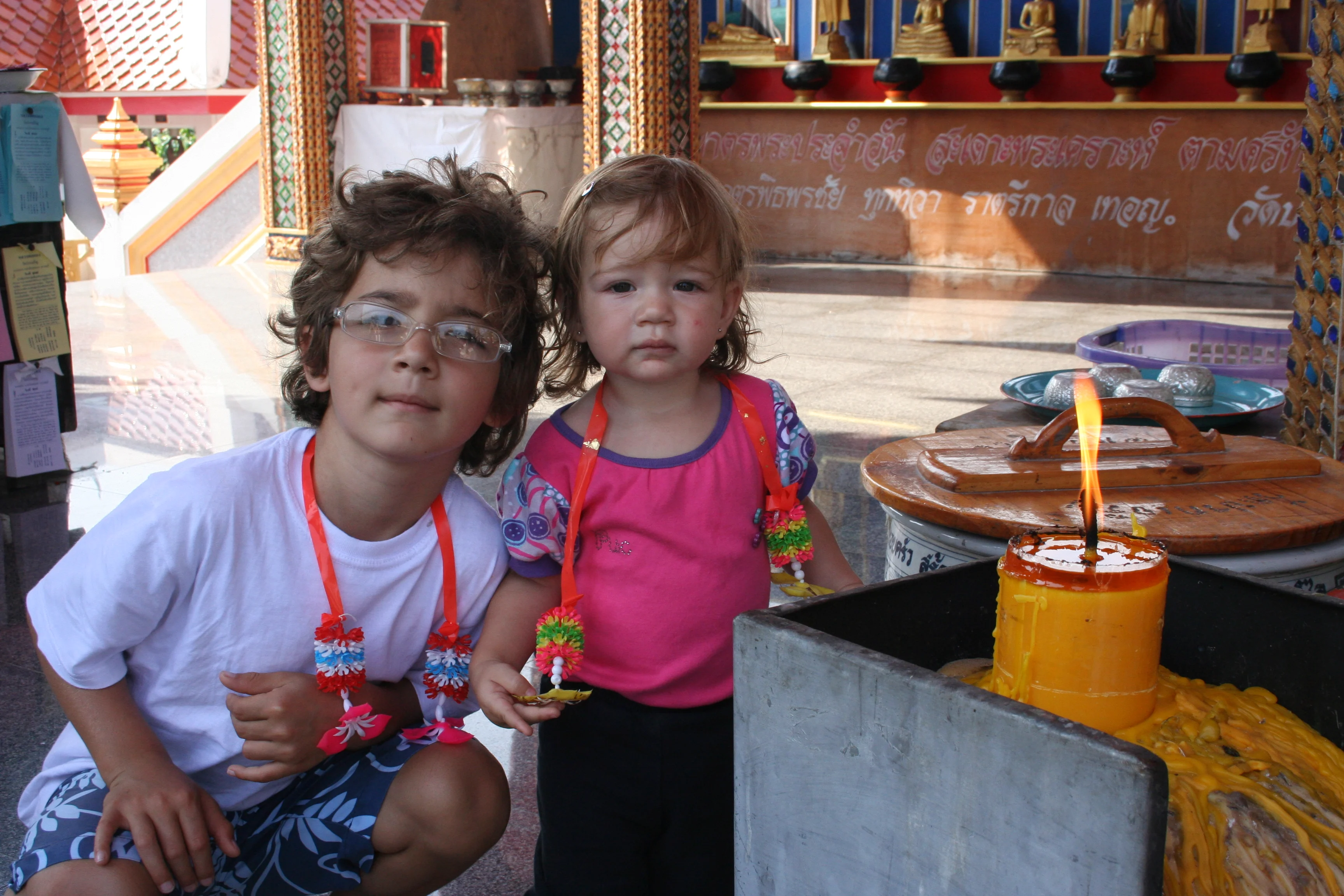 Patrícia Papp em suas viagens com a família (Arquivo Pessoal)