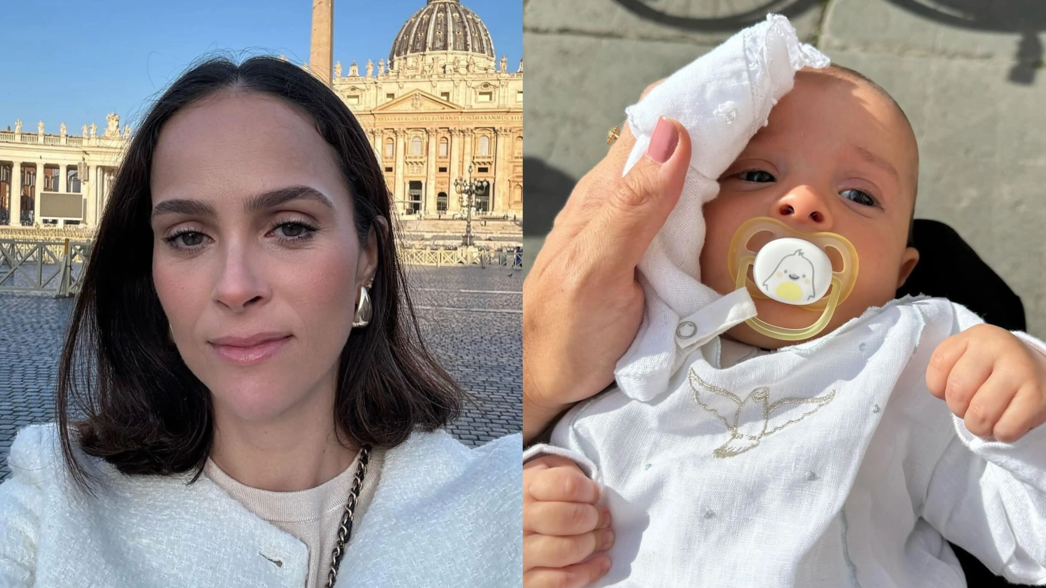 Caçula do casal, Estevão também viajou à Itália Reprodução Instagram - 22.5.2024