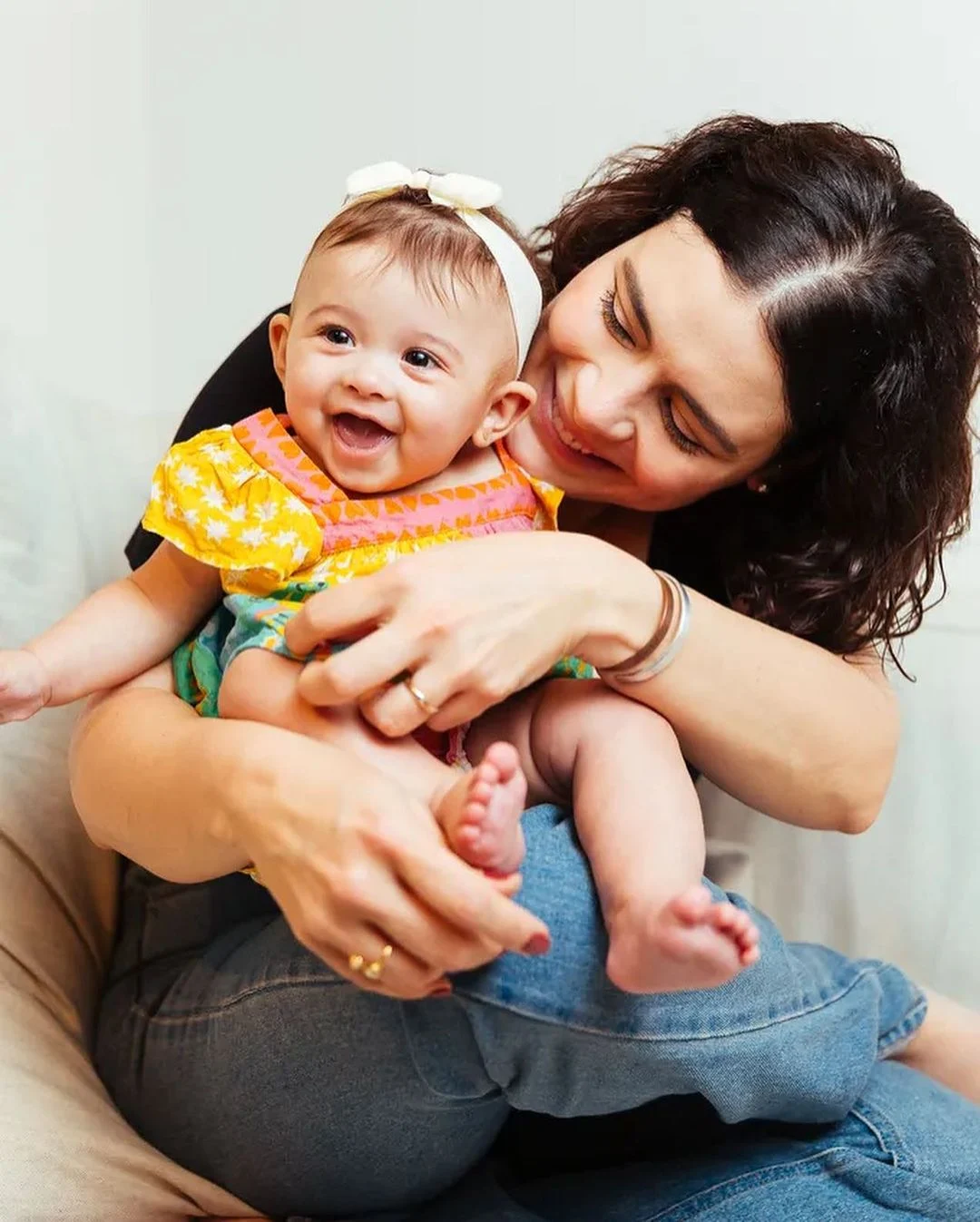 Michelle Loreto e filha Aurora Reprodução/Instagram