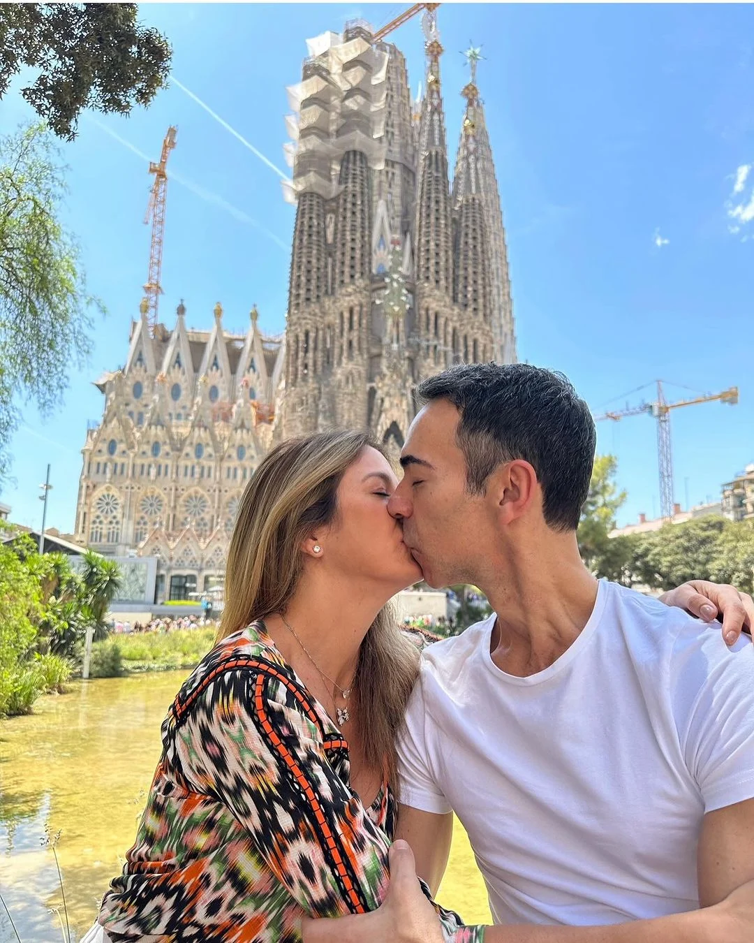 César Tralli ganha declaração apaixonada de Ticiane Reprodução