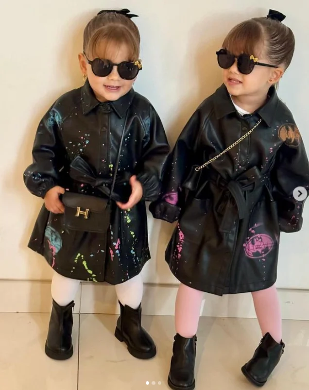 Maria Flor e Maria Alice Reprodução