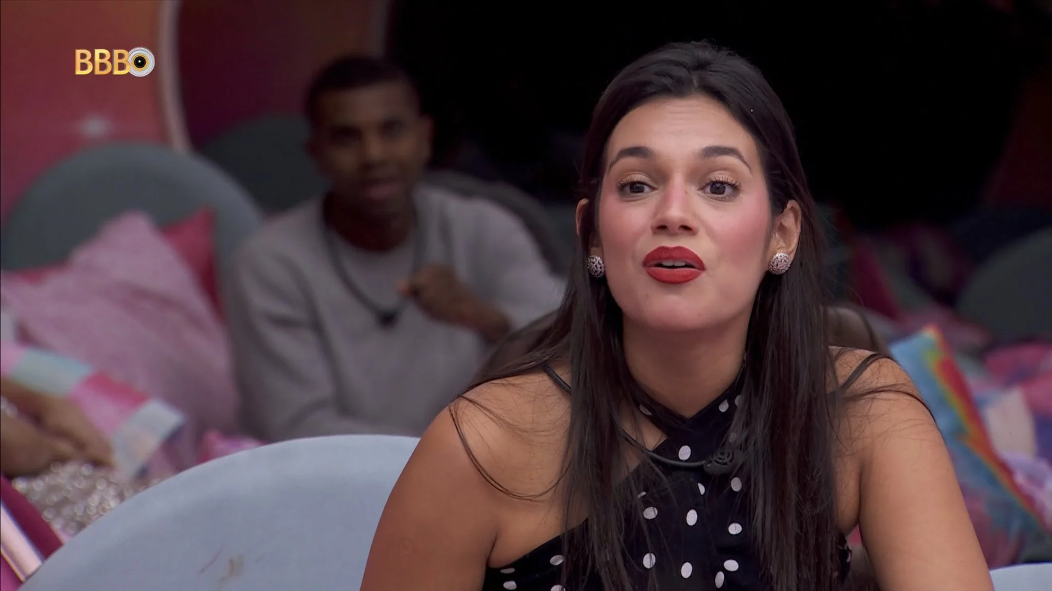 Alane debateu prioridades com grupo fada no 'BBB 24' Reprodução/Globo - 27.03.2024