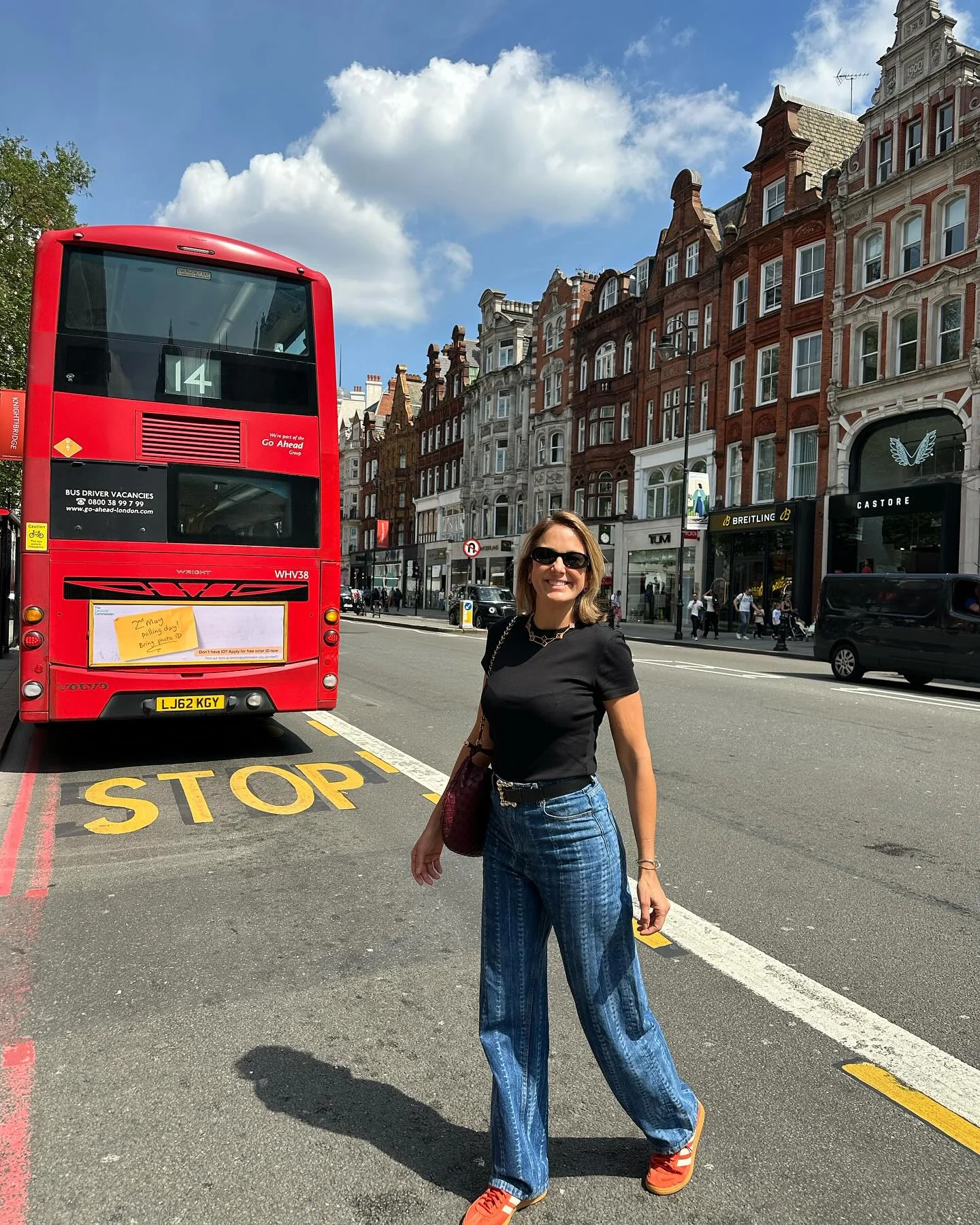 Ticiane Pinheiro em Londres Reprodução/Instagram
