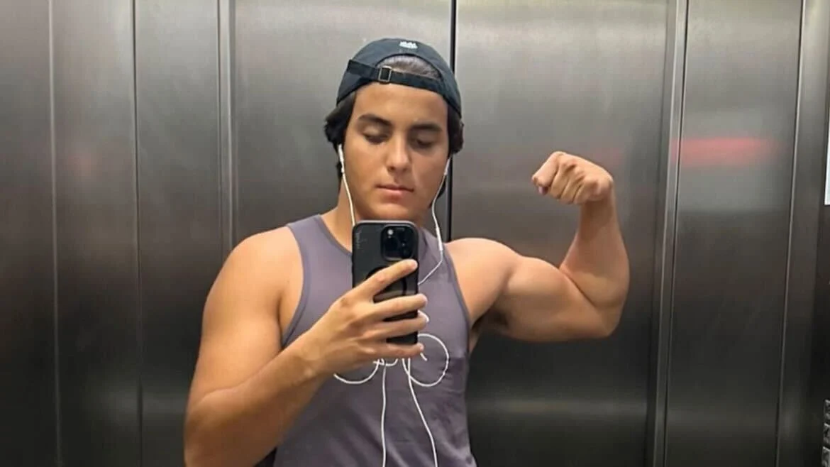 Daniel Cady tem 14 anos de idade Reprodução Instagram - 18.4.2024