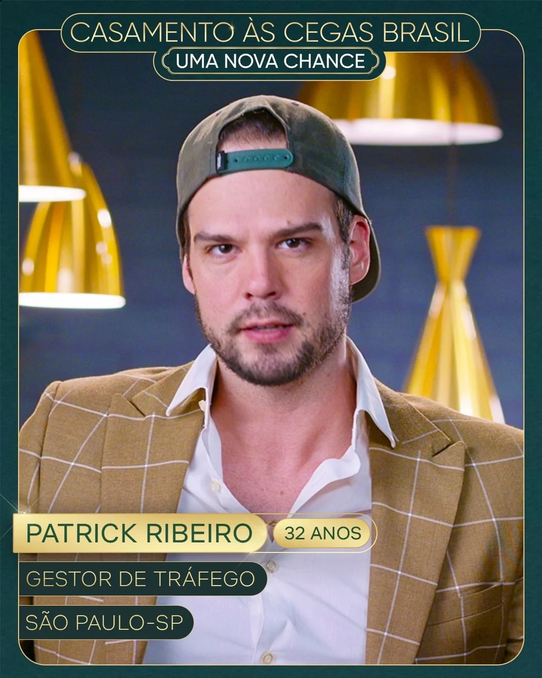 Patrick Ribeiro - 32 anos - Gestor de Tráfego - São Paulo - SP | Filho único, Patrick está solteiro há alguns meses. Seu relacionamento mais longo durou 7 anos, sendo 4 deles morando junto. Acha que está na hora de se apaixonar novamente e viver o futuro com alguém ao seu lado.  Reprodução / Netflix