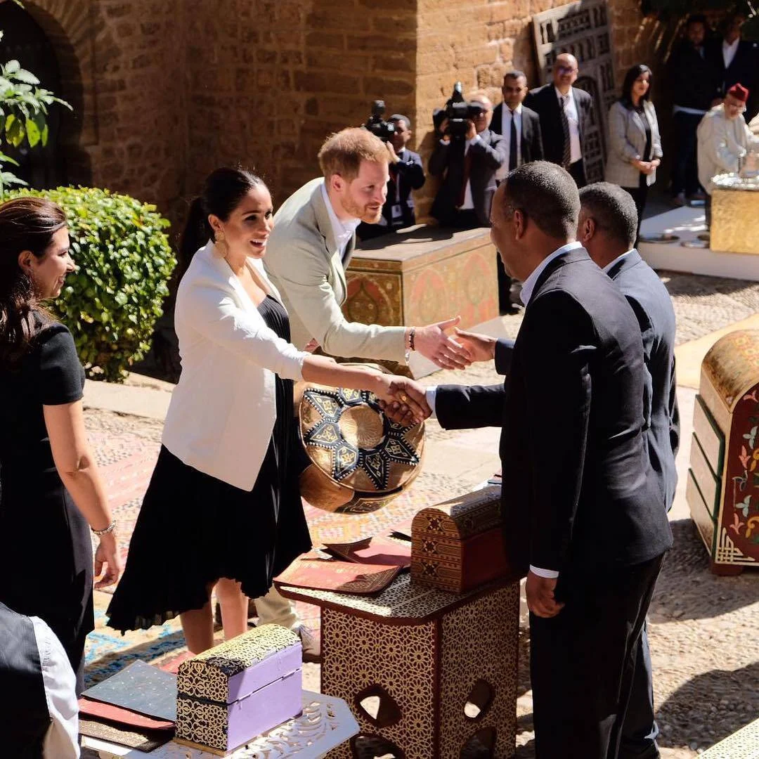 Meghan Markle e Príncipe Harry visitam o Marrocos, no Norte da África Reprodução / Instagram
