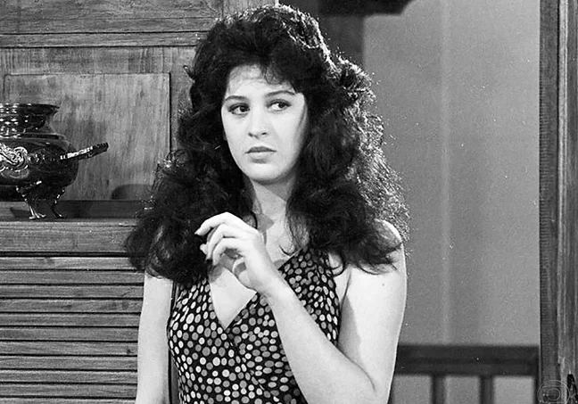 Claudia Raia é lembrada até hoje pelo papel de Tancinha, de Sassaricando (1987). Arquivo/Globo 