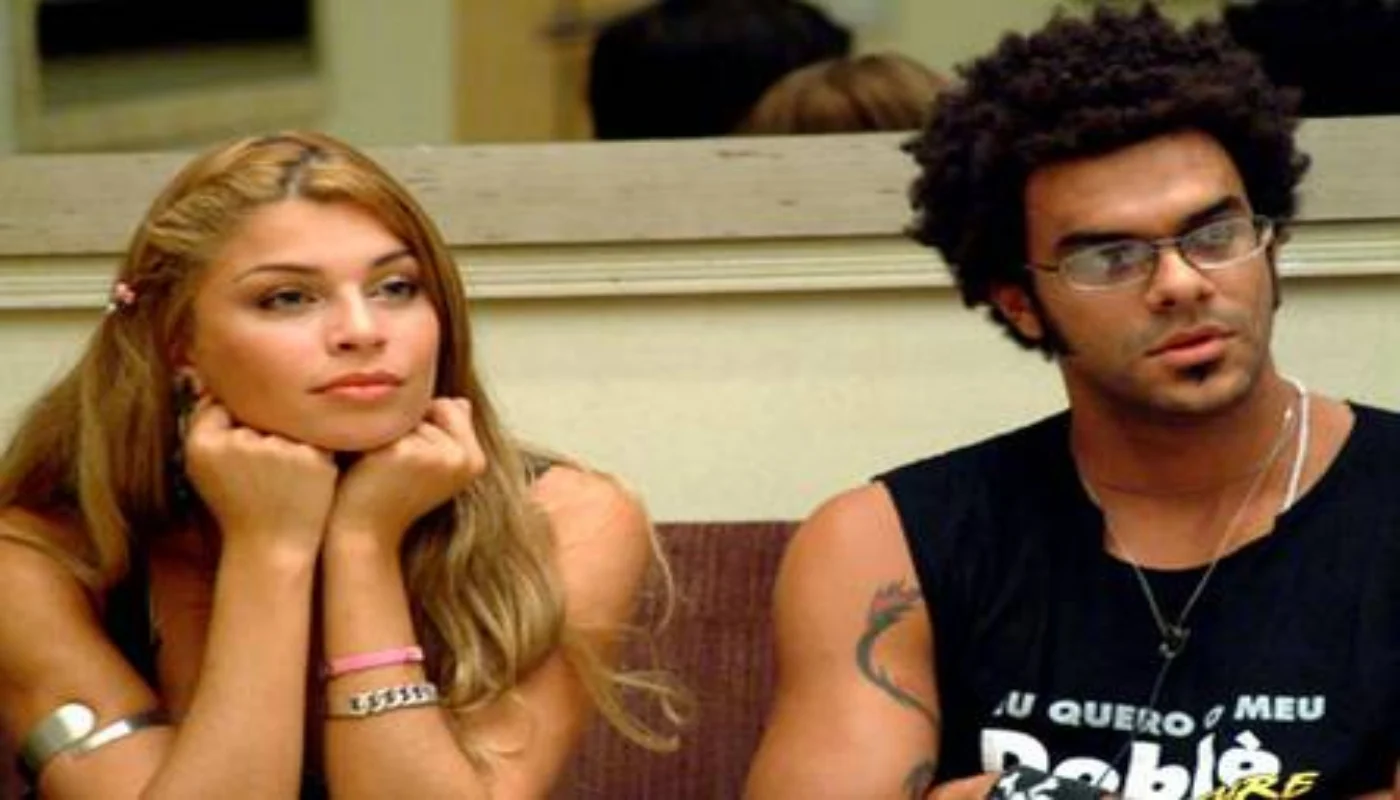 Grazi Massafera e Alan Passos na época do 'BBB 5' Reprodução/Internet