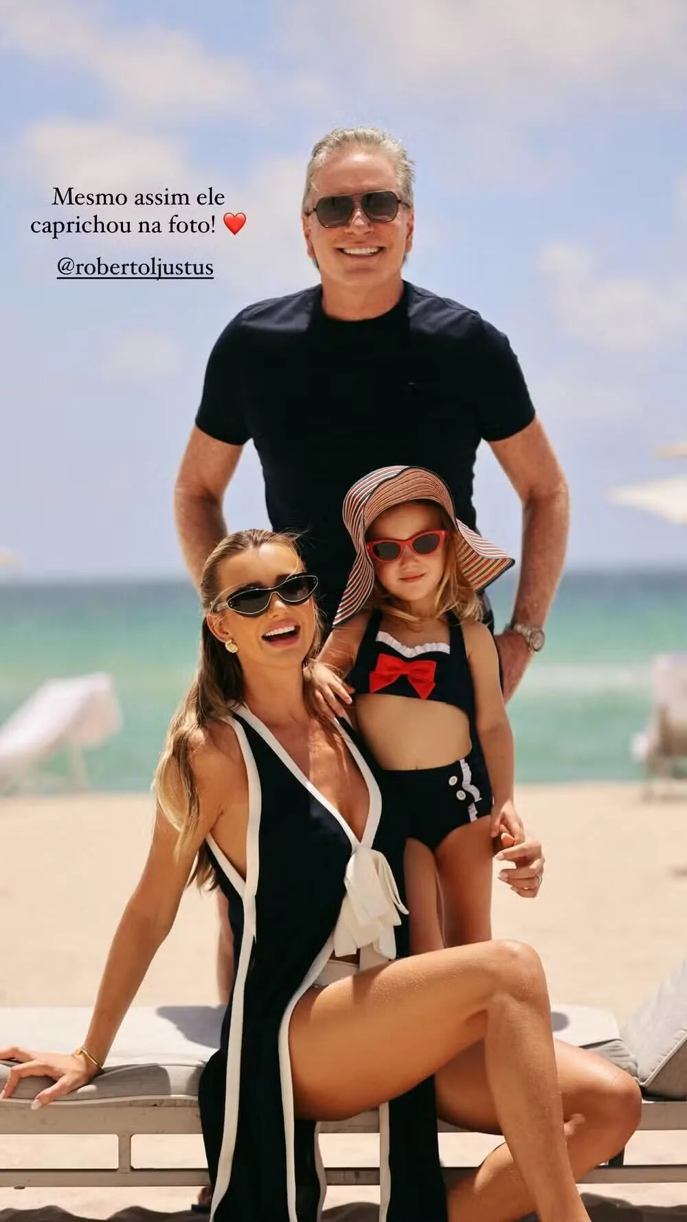 Roberto Justus e Ana Paula Siebert são pais de Vicky Reprodução Instagram/ Ana Paula Siebert/ Franklin Maimone