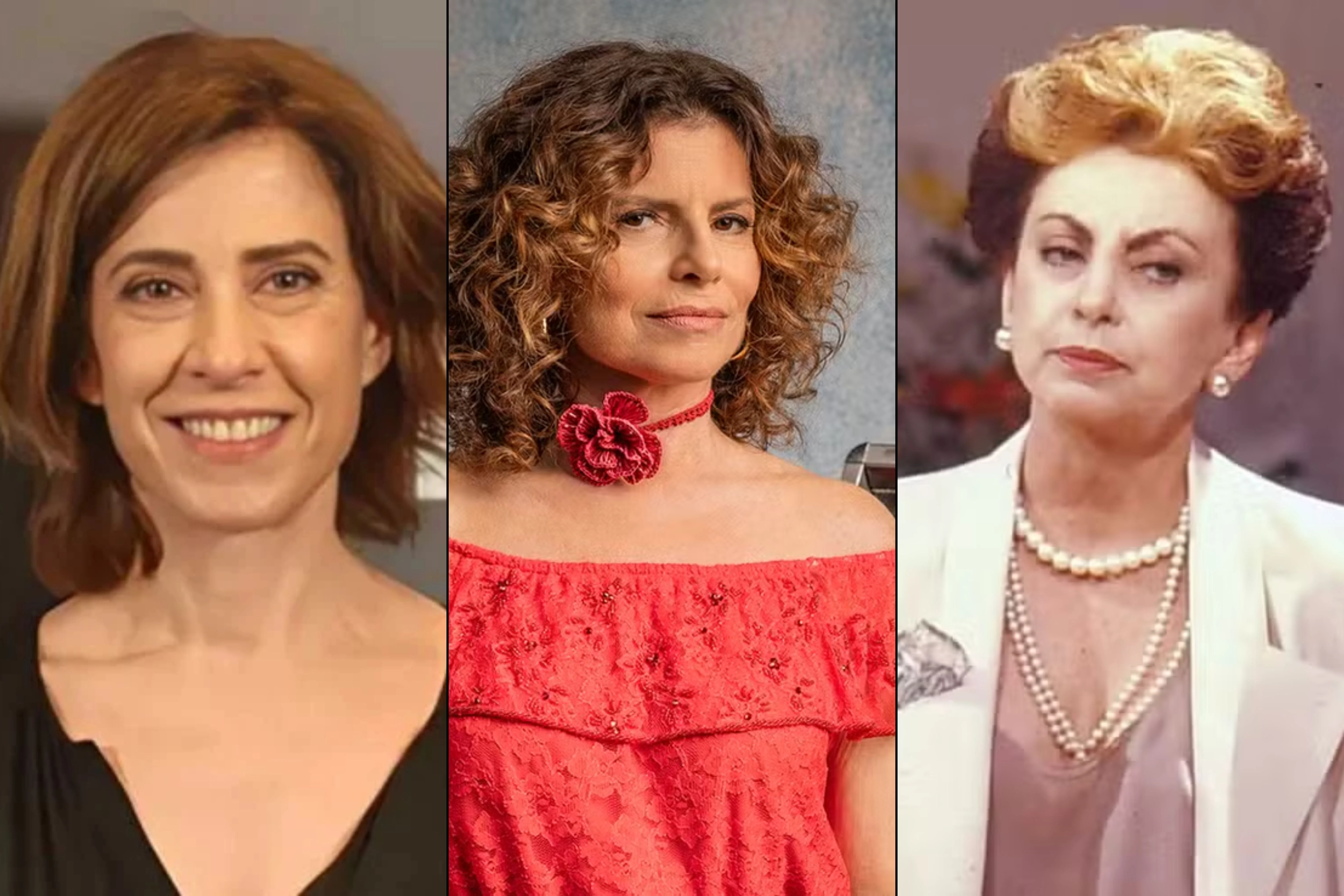 Fernanda Torres e Debora Bloch estariam disputando o papel da vilã Odete Roitman, interpretada originalmente por Beatriz Segall Reprodução