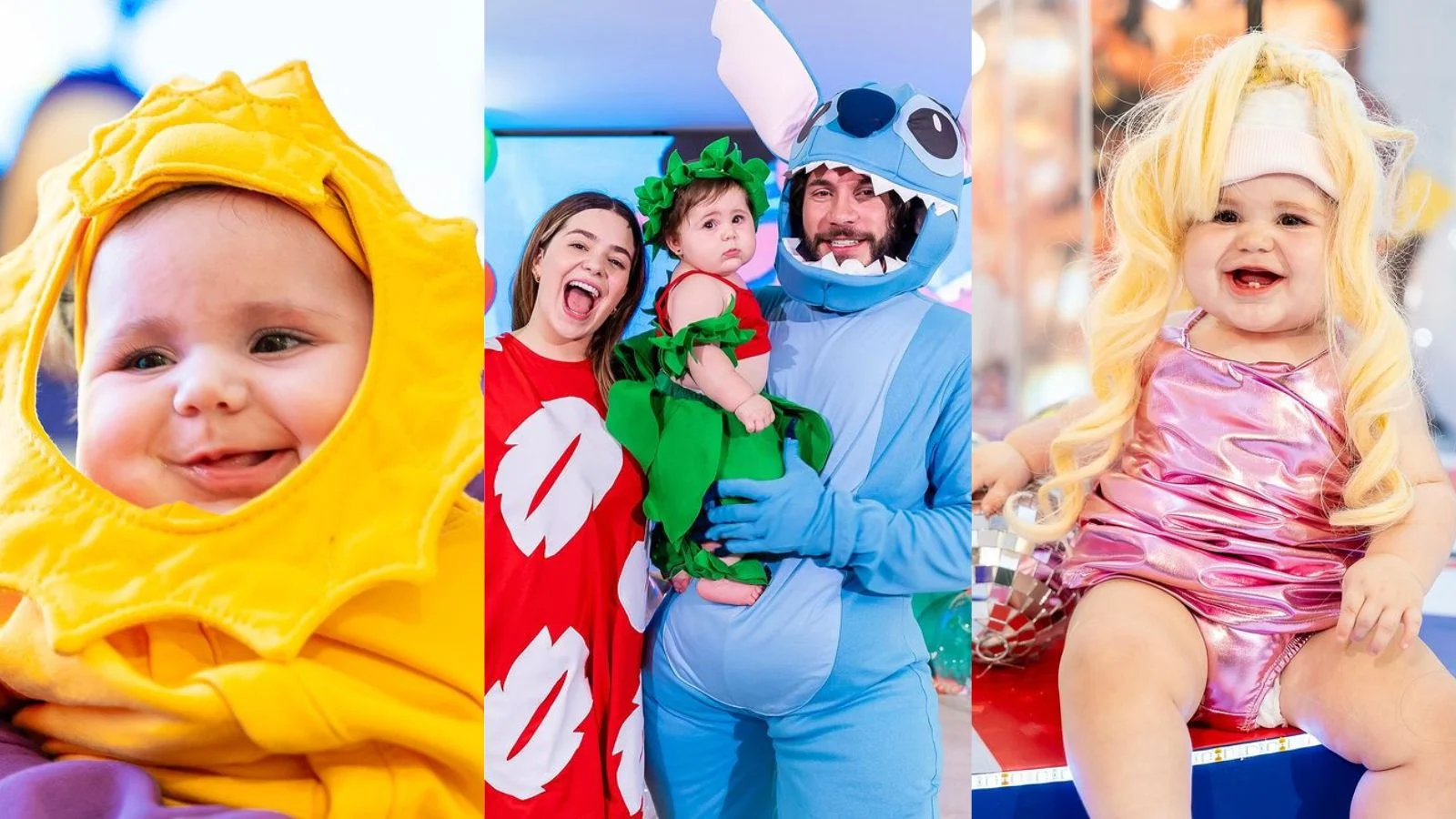 Filha dos ex-BBBs ganhou uma série de festas criativas e elaboradas até completar 1 ano, nesta terça-feira (9) Reprodução/Instagram - 09.04.2024