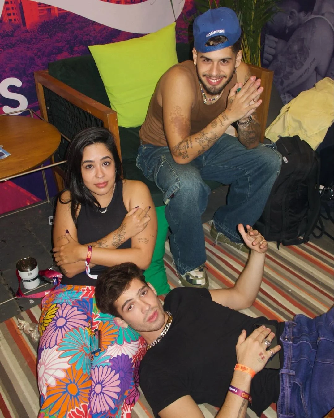 Monyque, João Guilherme e Zé Felipe Reprodução/Instagram