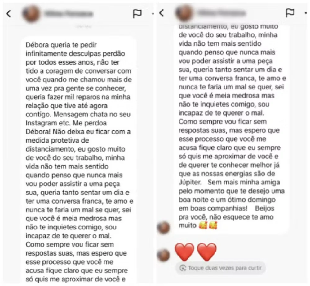 Stalker Débora Falabella REPRODUÇÃO/G1