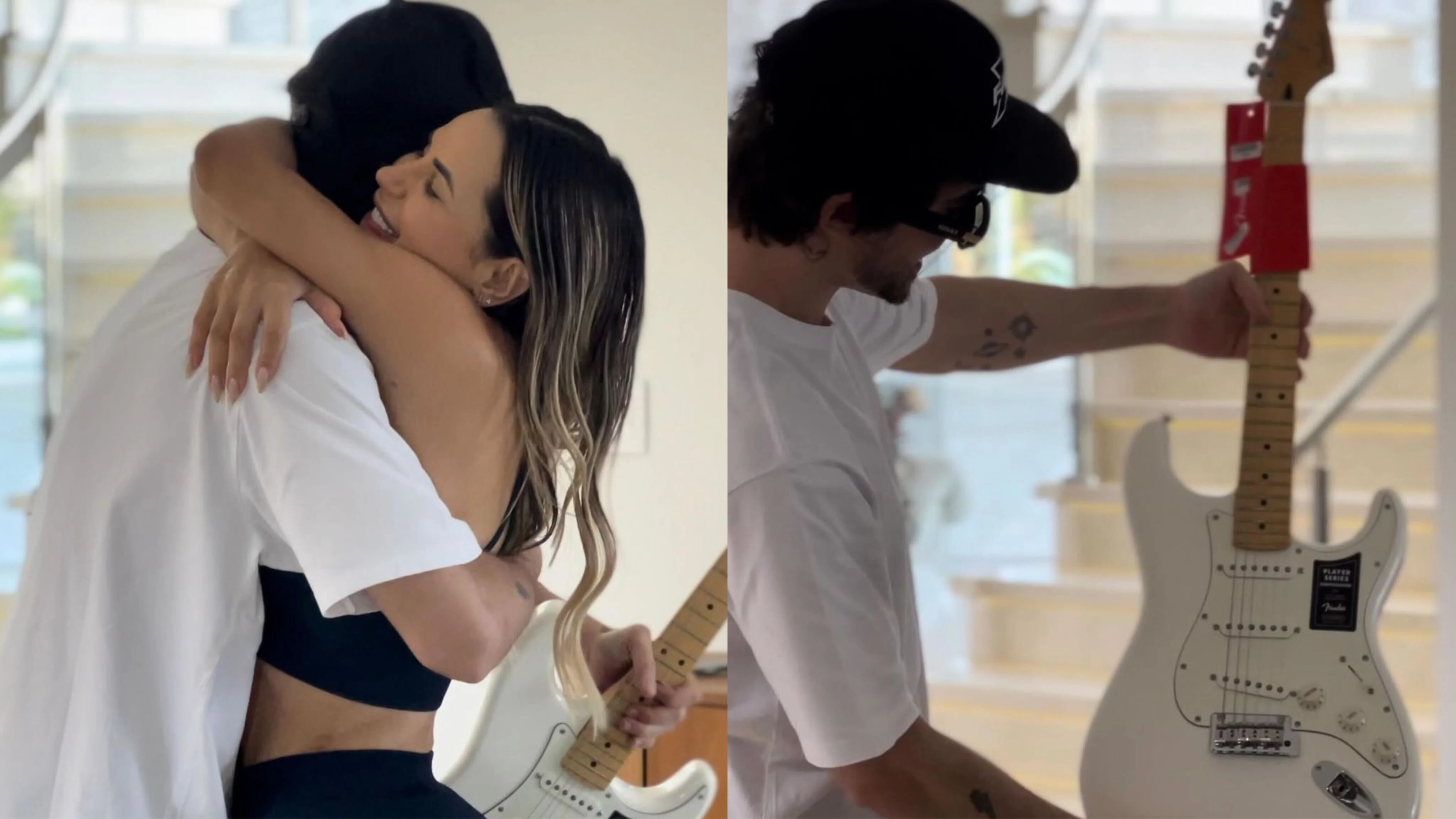 Fiuk agradece Deolane após ganhar guitarra Reprodução Instagram - 18.5.2024
