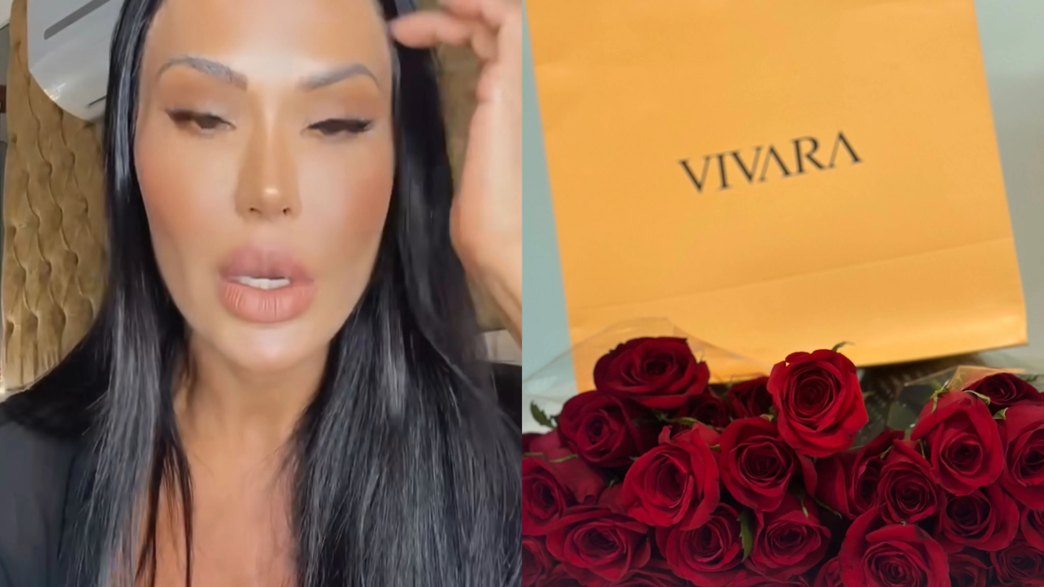 Gracyanne Barbosa não sabe quem mandou buquê e joias para ela Reprodução Instagram - 13.5.2024