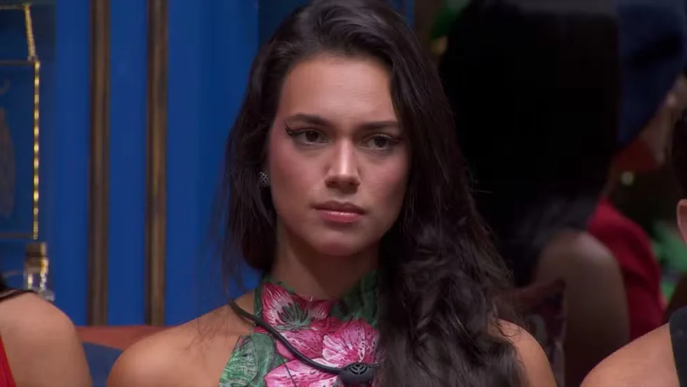 Alane foi a mais votada na votação fechada do paredão no 'BBB 24' Reprodução/Globo - 18.03.2024