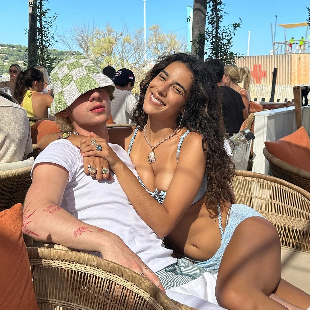 Marina Sena e o namorado, Juliano Floss Reprodução/Instagram