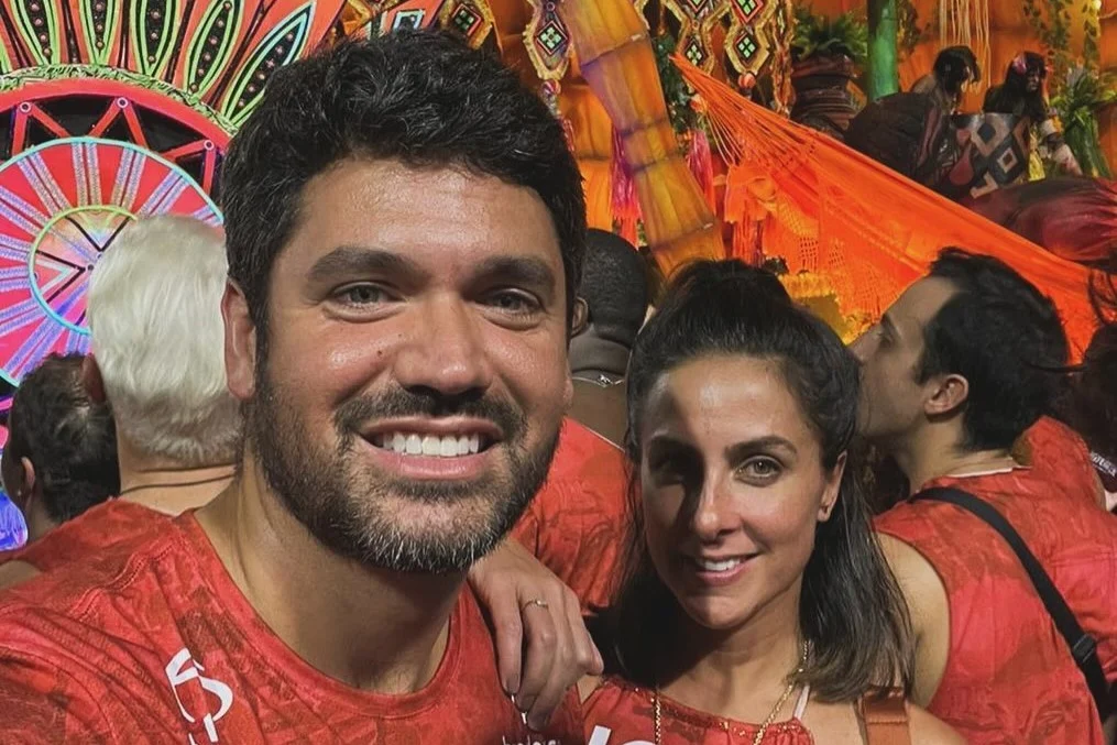 Os jornalistas apresentadoram o programa da Globo após a exposição Reprodução