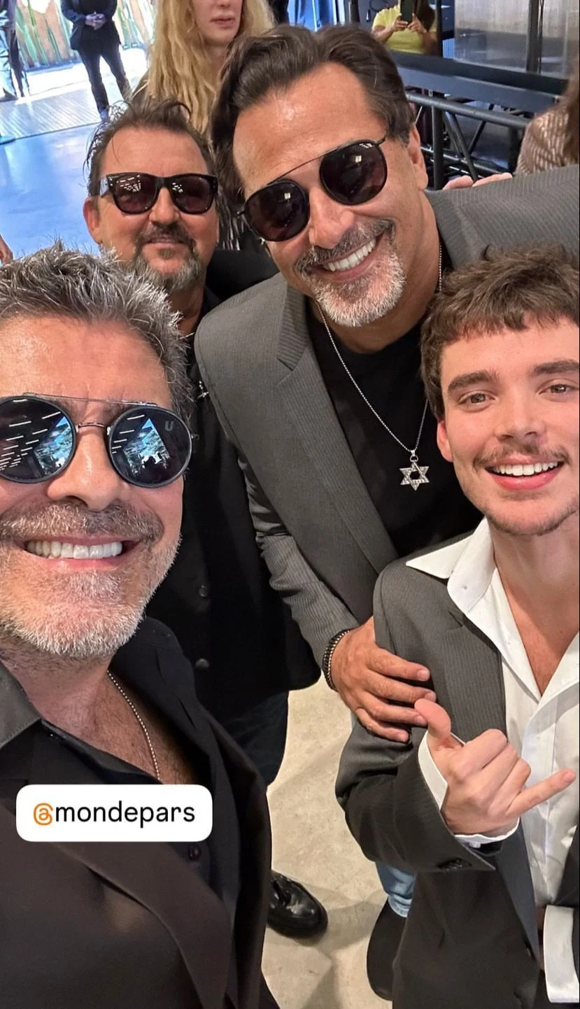 Junno Andrade, Luciano Szafir e João Lucas Reprodução/Instagram