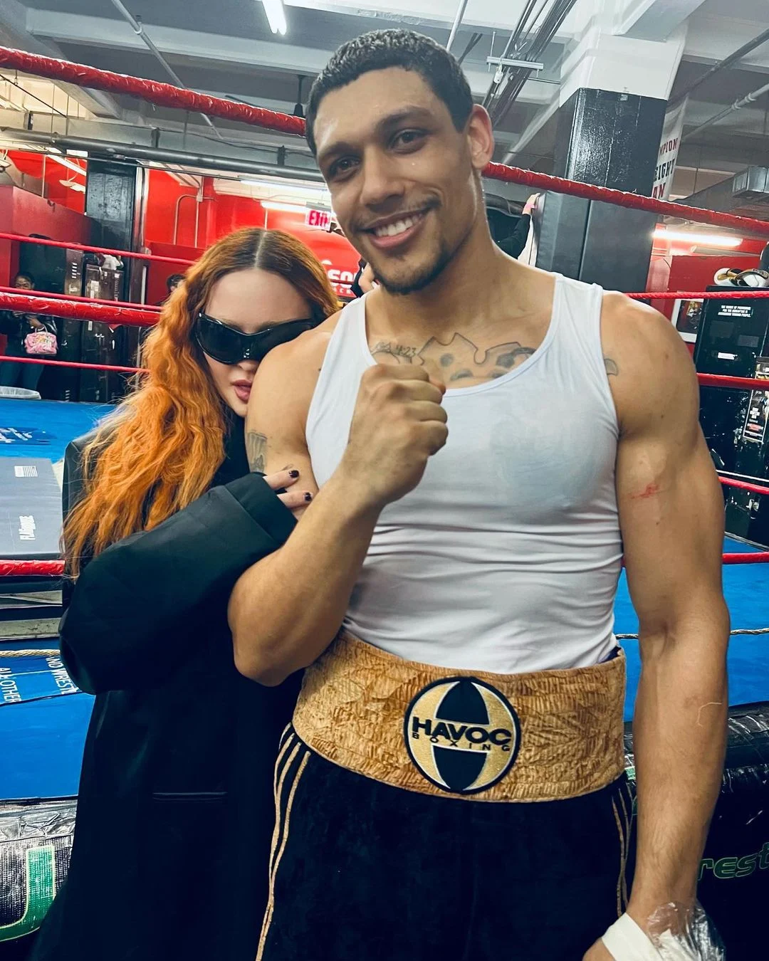 Madonna termina namoro com boxeador, Josh Popper, diz site Reprodução/Instagram