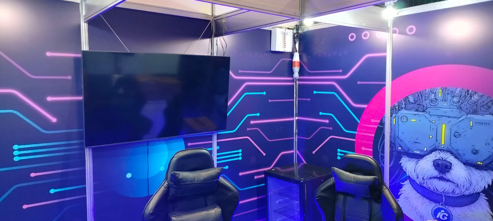 Estande do Portal iG na BGS 2025 Portal IG