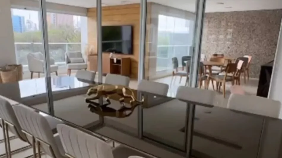 Luxuoso apartamento tem aluguel de R$ 37 mil Reprodução Instagram - 28.5.2024