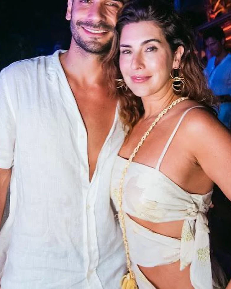Victor Sampaio e Fernanda Paes Leme Reprodução/Instagram