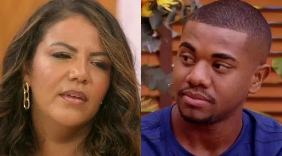 Enfrentou preconceitos - À medida que Davi, de 21 anos, se tornava favorito no ‘BBB’, os holofotes também se voltam à Mani, de 41. A diferença de 20 anos entre eles foi alvo de comentários machistas e etaristas. Reprodução/Globo