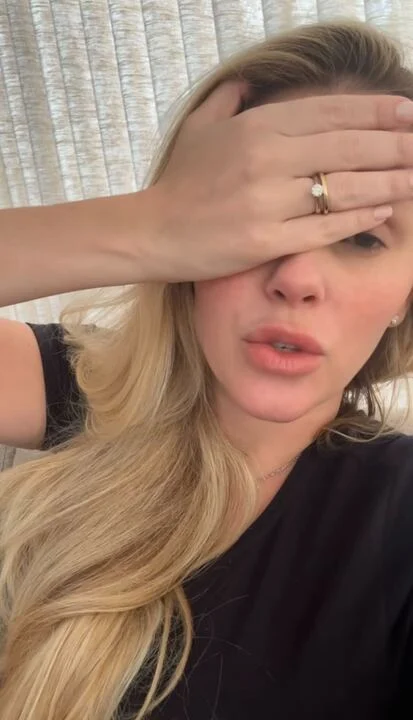 Bárbara Evans relata apertos da maternidade Reprodução/Instagram 8.2.2024