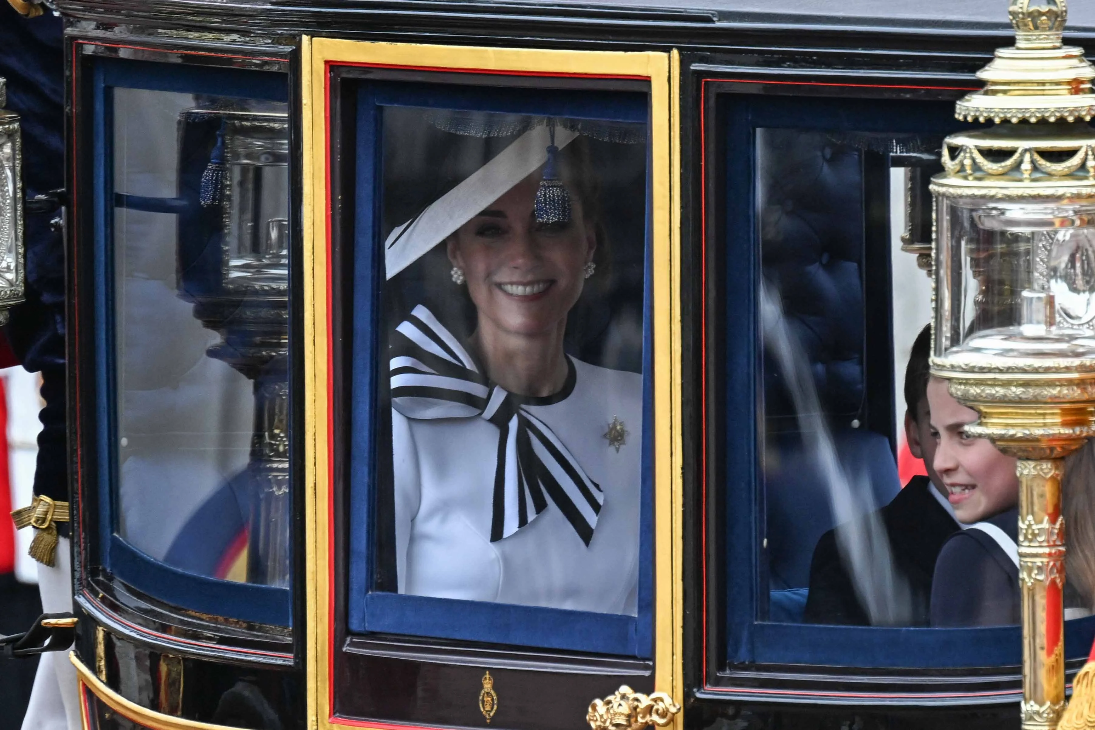 Kate Middleton apareceu publicamente após 6 meses longe dos holofotes Rasid Necati Aslimanadolu/AFP
