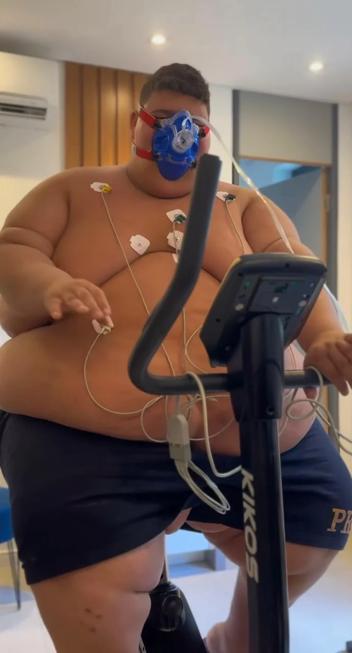 Com 339kg, Gordão da Xj perde 30kg em dois meses e pode ganhar casa Reprodução/Instagram