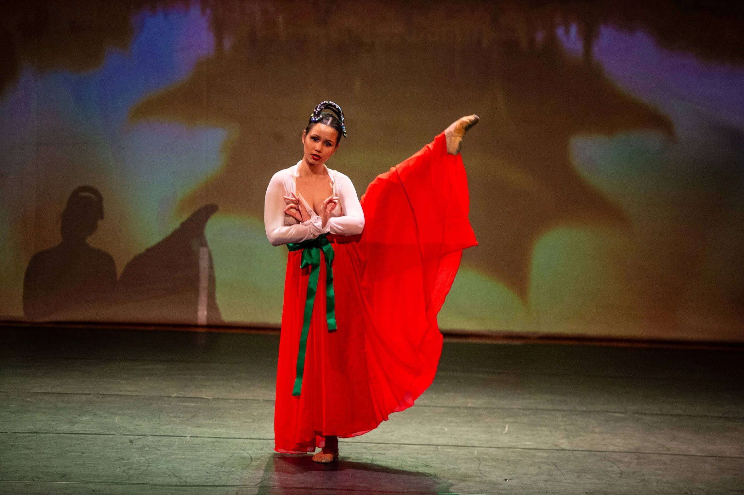 Fotos do espetáculo gratuito ‘Sonhos Conectados: Uma Dança Entre Brasil e China’ Divulgação/Paulo Mumia