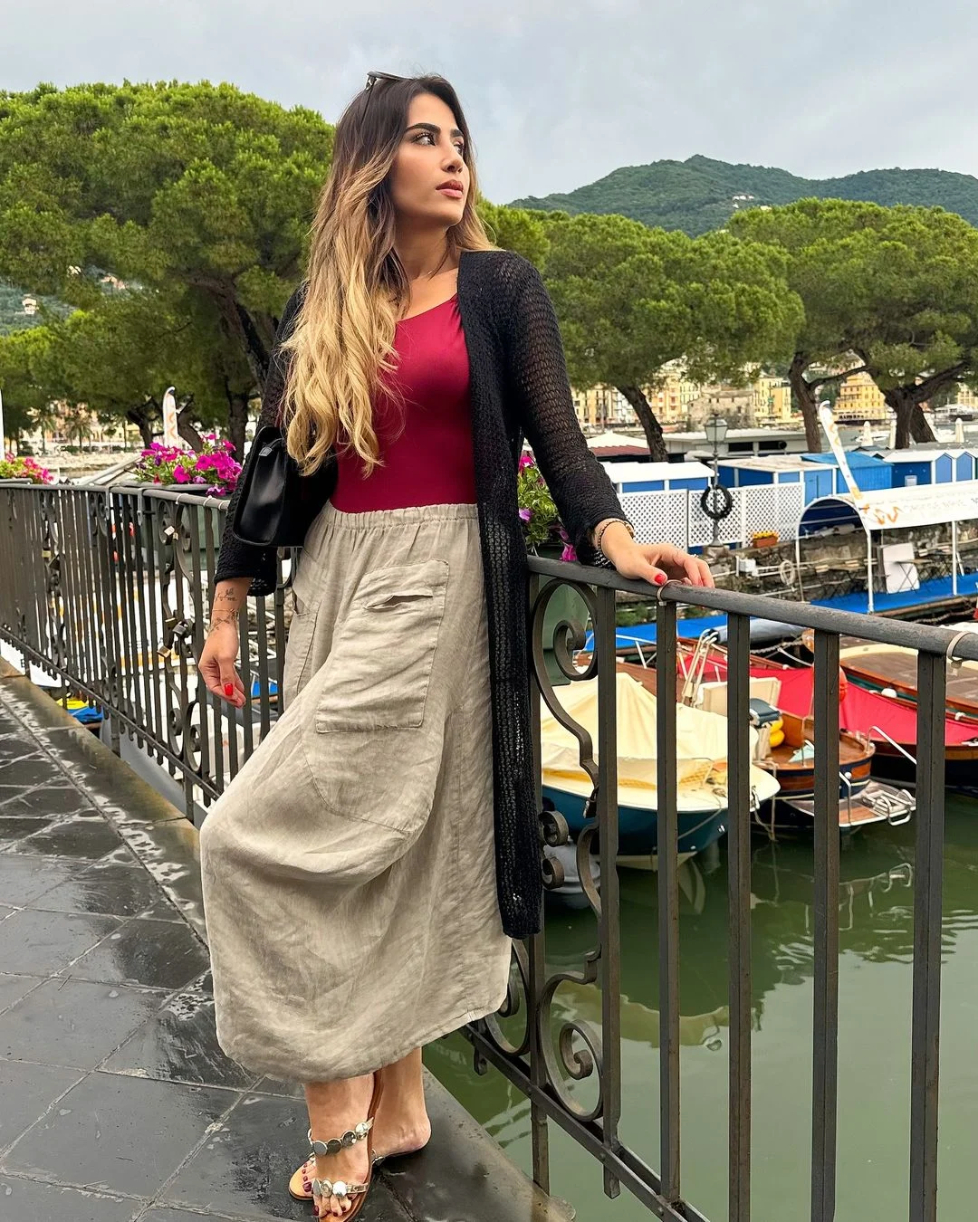 Jessica Beatriz em viagem pela Itália ao lado de sua mãe, Priscila Beatriz. Reprodução/Instagram