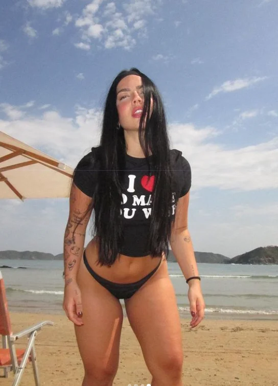 Duda Kropf no Instagram Reprodução