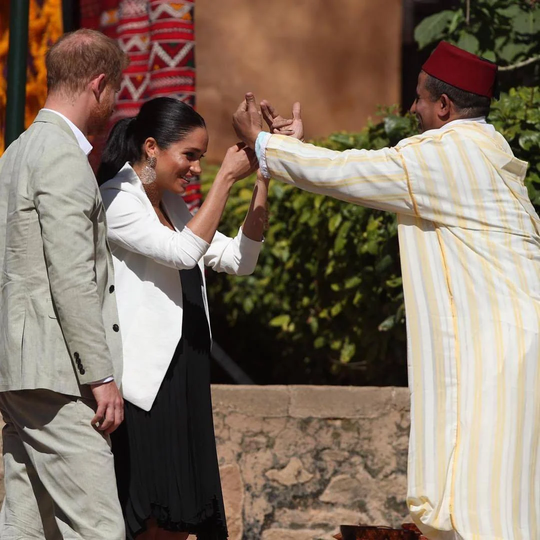 Meghan Markle e Príncipe Harry visitam o Marrocos, no Norte da África Reprodução / Instagram