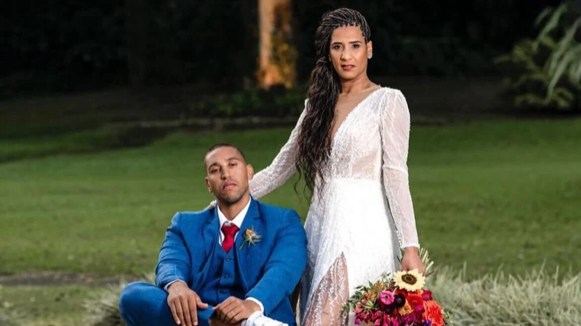 Anielle Franco se casa com Carlos Frederico da Silva Reprodução Instagram/@Stevez_/Vogue/AnielleFranco