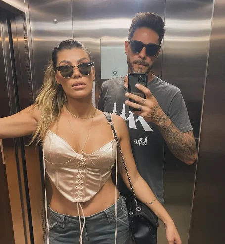 Diego e Franciele começaram a namorar no 