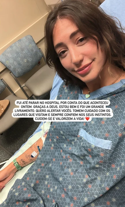 Story de Nicole Louise. Foto: Reprodução: Instagram