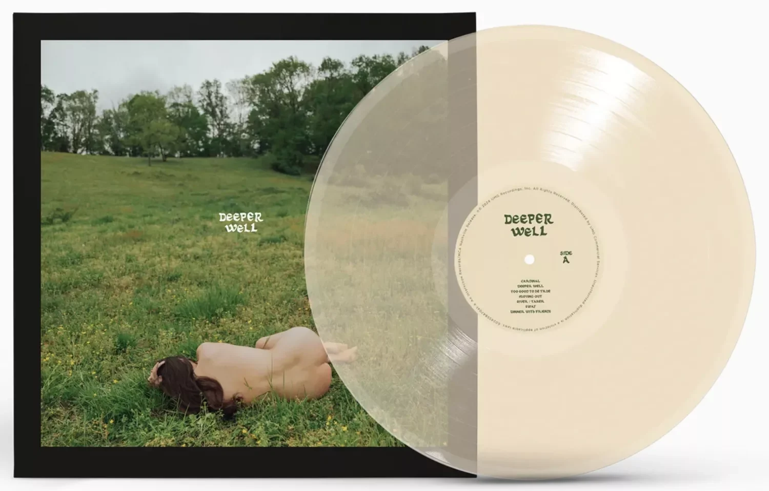 A capa de vinil de edição limitada do álbum 'Deeper Well' de Kacey Musgraves Reprodução/KaceyMusgraves.com