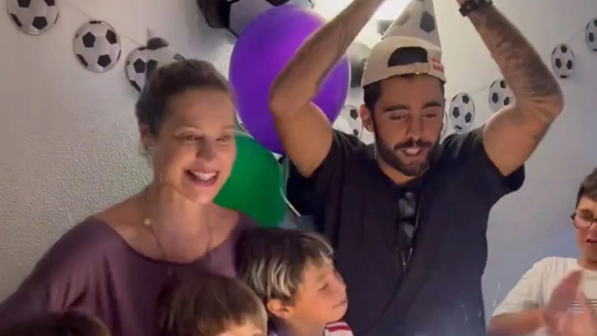 Luana Piovani e Pedro Scooby celebram juntos o aniversário do filho mais velho, Dom Reprodução/Instagram